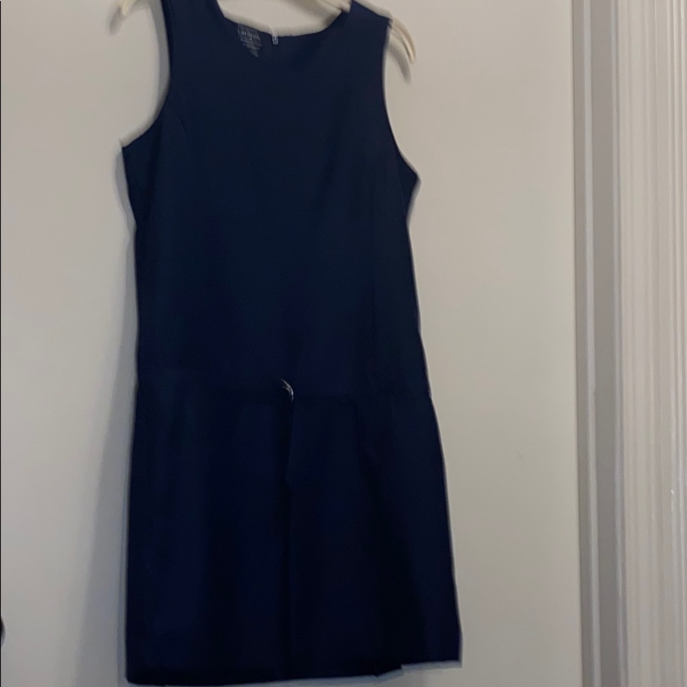 Navy blue dress